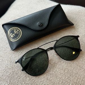 Rayban matte black sunglasses, barely worn